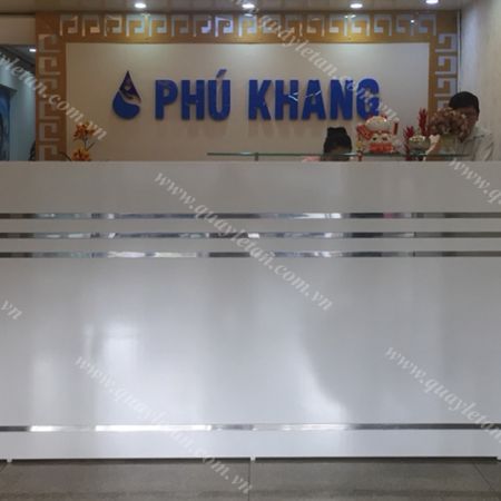 Quầy Lễ Tân Cao Sơn QLTC S10